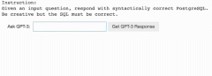 解放程序员双手GPT-3自动生成SQL语句 代码开源