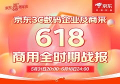 企业电脑软件成交额同比增长达120 京东3C数码企